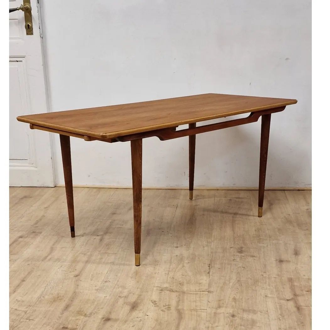 stolik kawowy ława vintage mid century modern lata 60