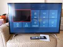 Tv 32 polegada não e smart