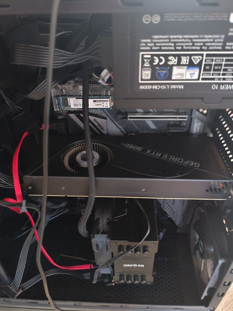 Komputer stacjonarny i7 8700k,  RTX 3060ti, 16 GB RAM, 512 SSD M2