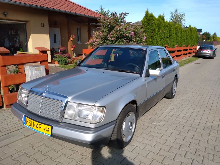 Mercedes-Benz W124 (1984-1993) stan bardzo dobry, żółte tablice, 2.5 diesel