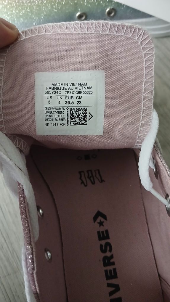 Trampki Converse 36.5