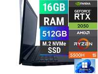 Lenovo gaming 15,6FHD Ryzen 5-5500H RTX2050 .512SSD 16GB RAM Win 11
