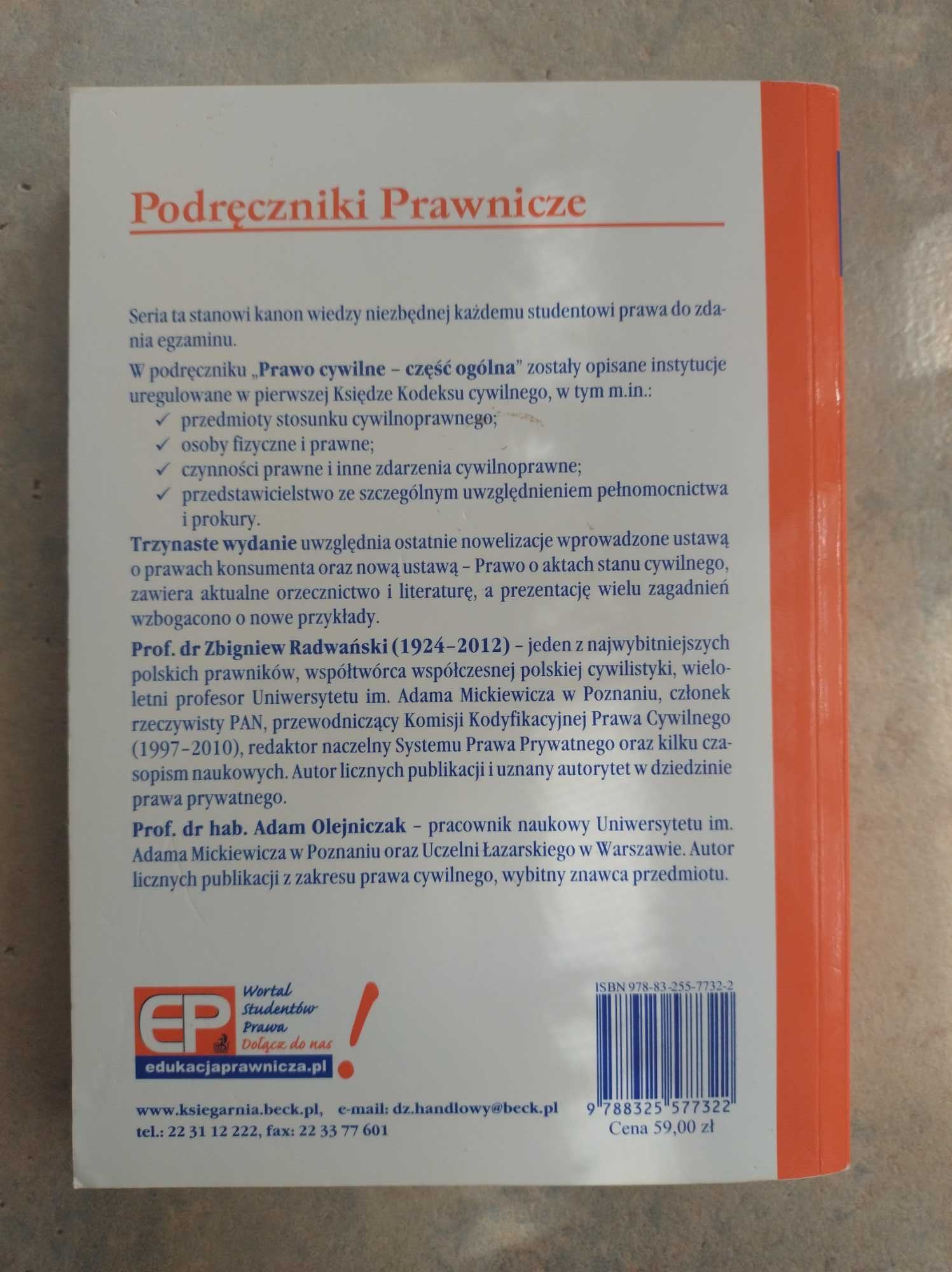 Prawo cywilne - część ogólna