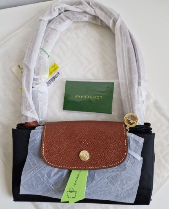 CZARNA torebka Longchamp roz M