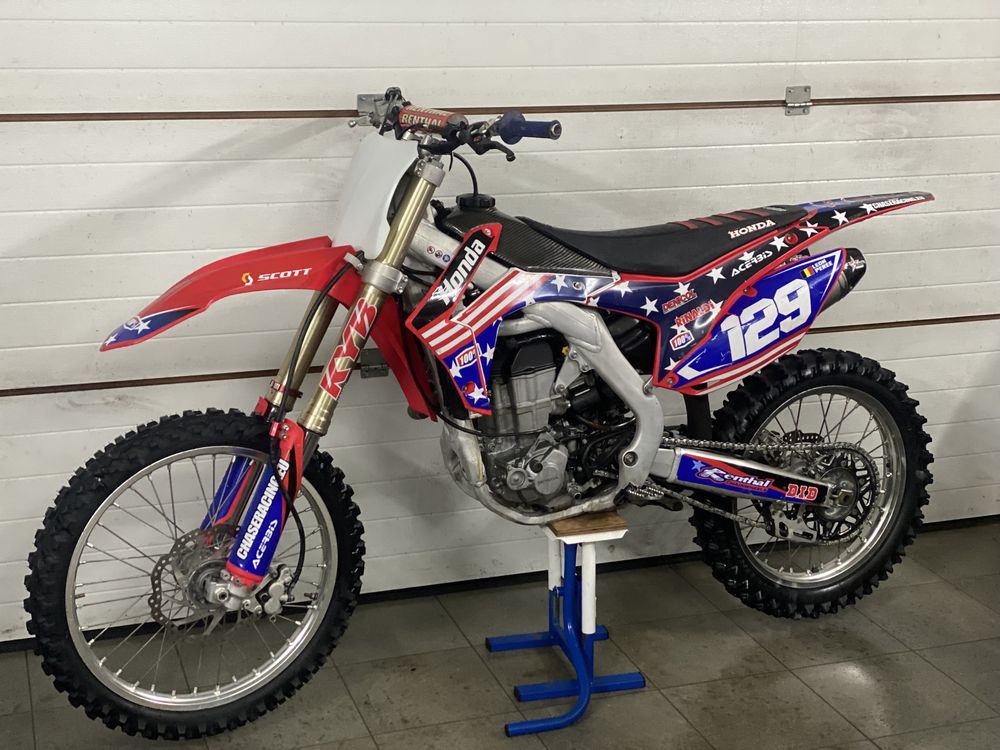 Honda crf 450 supermoto cross