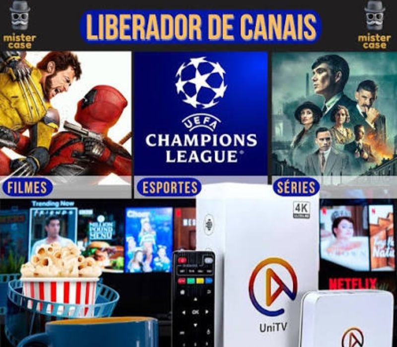 Configuração de Apps de Entretenimento – TV & Telemóvel