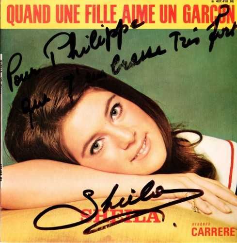 Sheila (5) ‎– Quand Une Fille Aime Un Garçon
