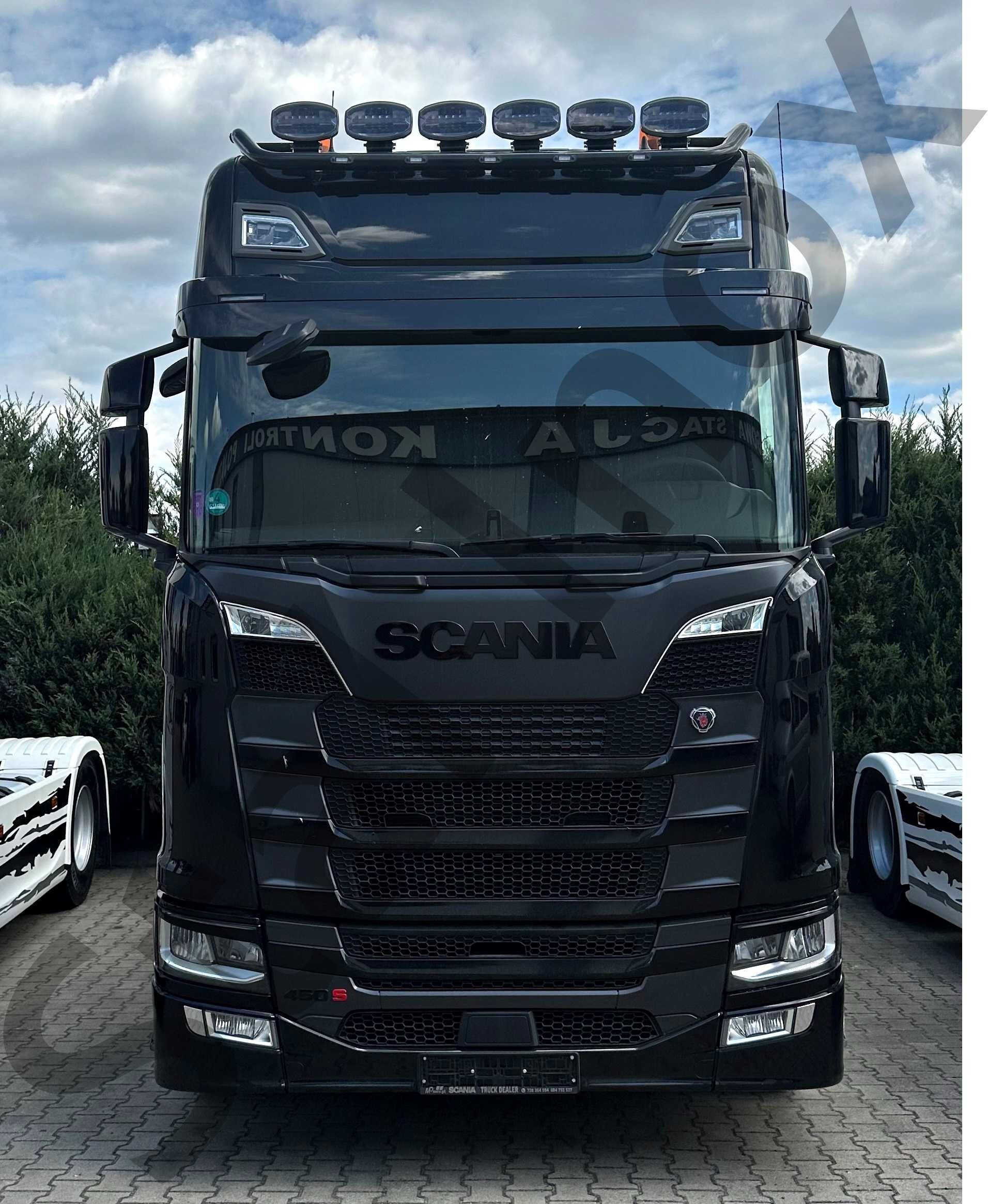 Orurowanie górne Scania Next Generation oświetlenie LED