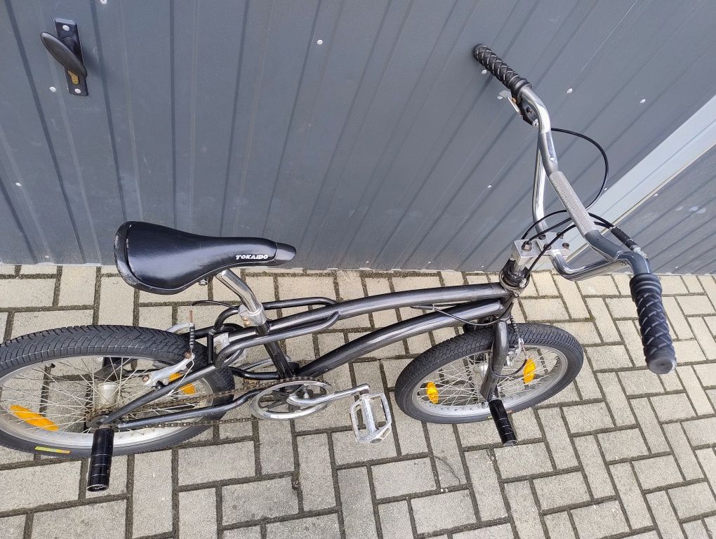 Rower BMX 20 cali plus 4 pegi