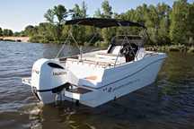 Nowa łódź motorowa Atlantic Marine 750 Open 12 osobowa Honda Mercury