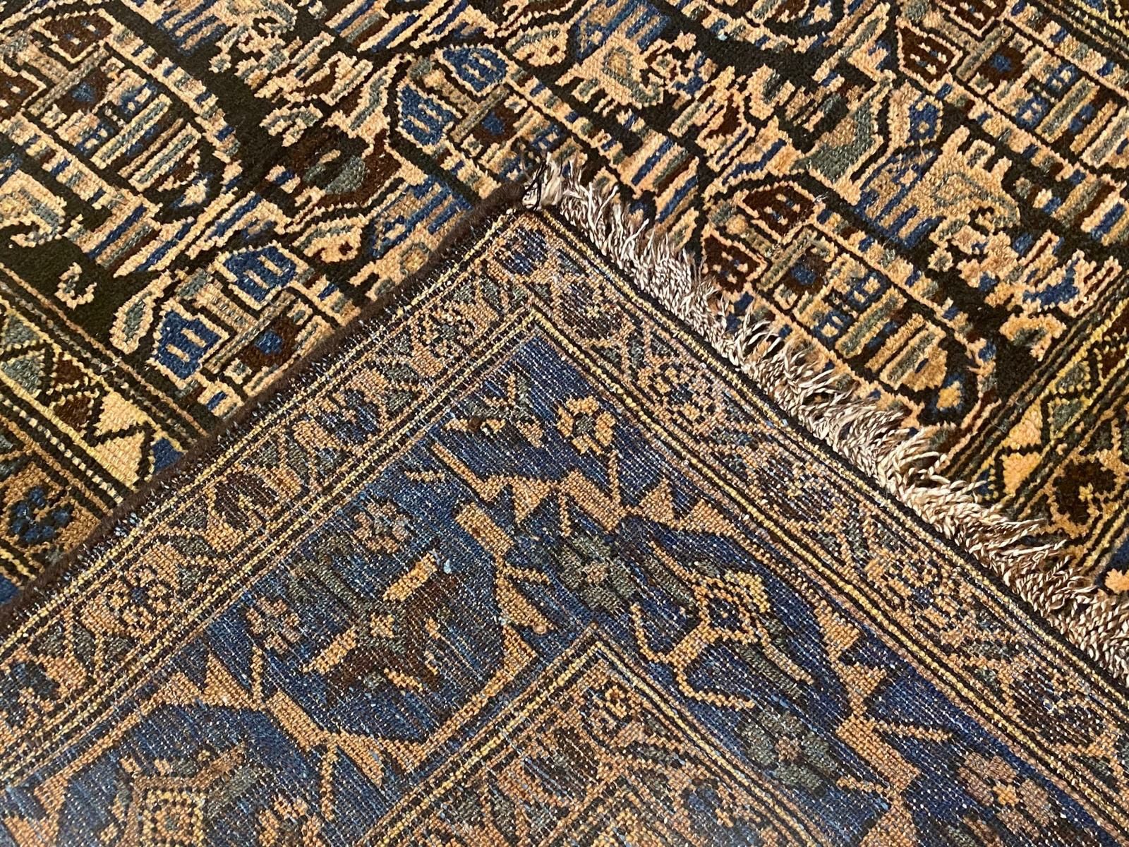 Antyk - Malayer Persja 186 # 137 Perski dywan ręcznie tkany z Iranu
