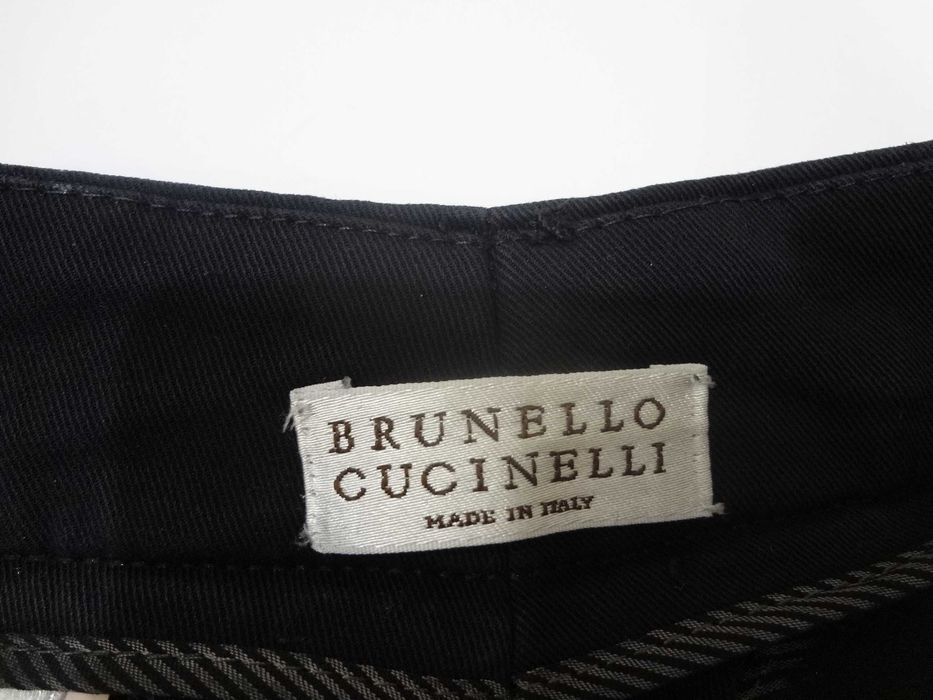 Brunello Cucinelli black tapered pants Оригинал!