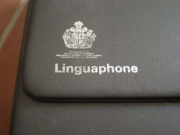 LinguaPhone Inglês em vinil - com pasta de arquivo