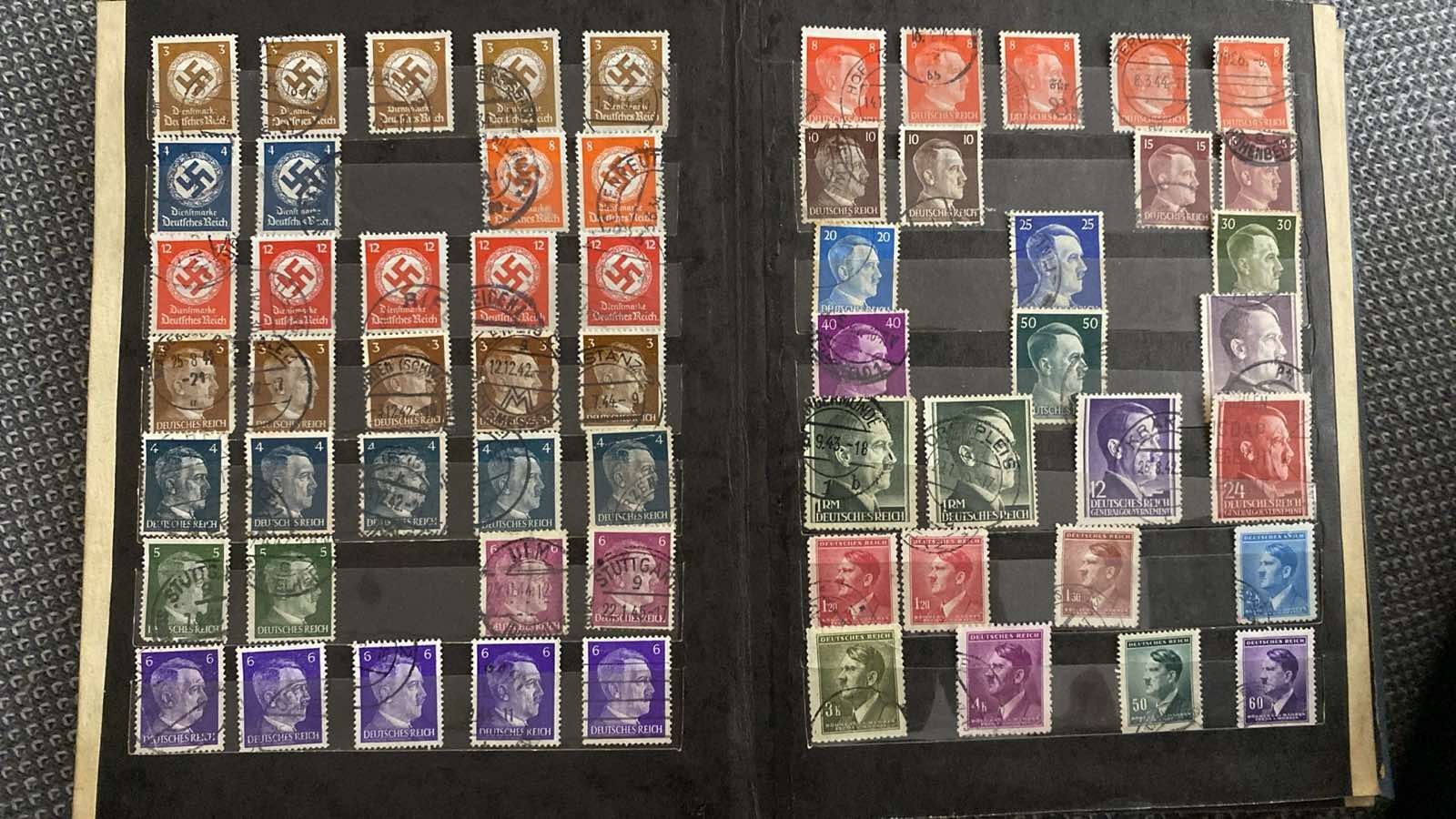 Третій рейх. Партія поштових марок. 1933-1941.