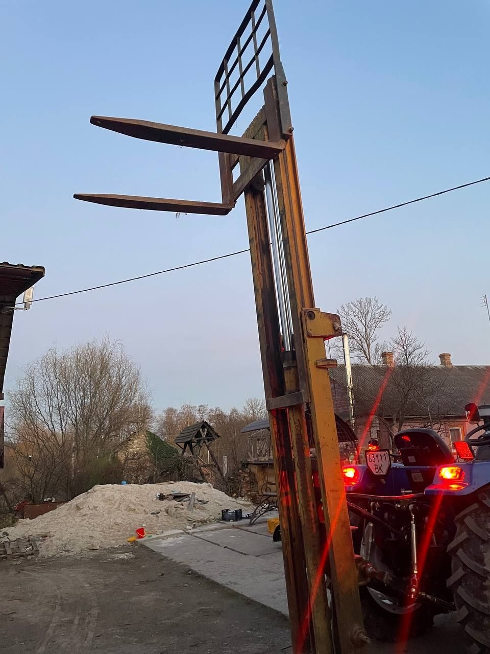 Кара, навантажувач, кара до трактора, кара балканкар