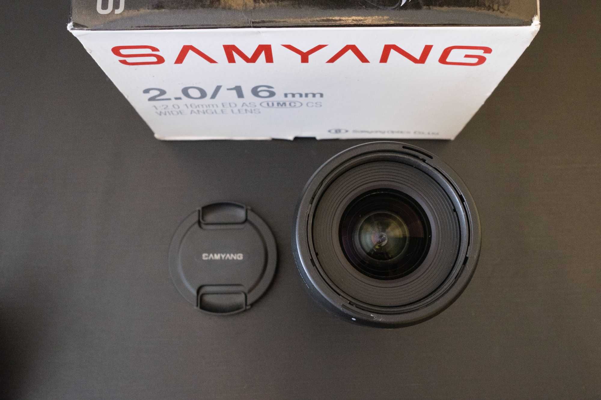 Objectiva Samyang 16mm f/2.0 ED AS UMC CS Wide Angle | Fujifilm X