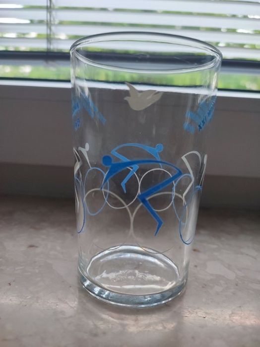 Szklanka XXI Wyścig Pokoju 1968 Rok Berlin-Praha-Warszawa Do Neg.