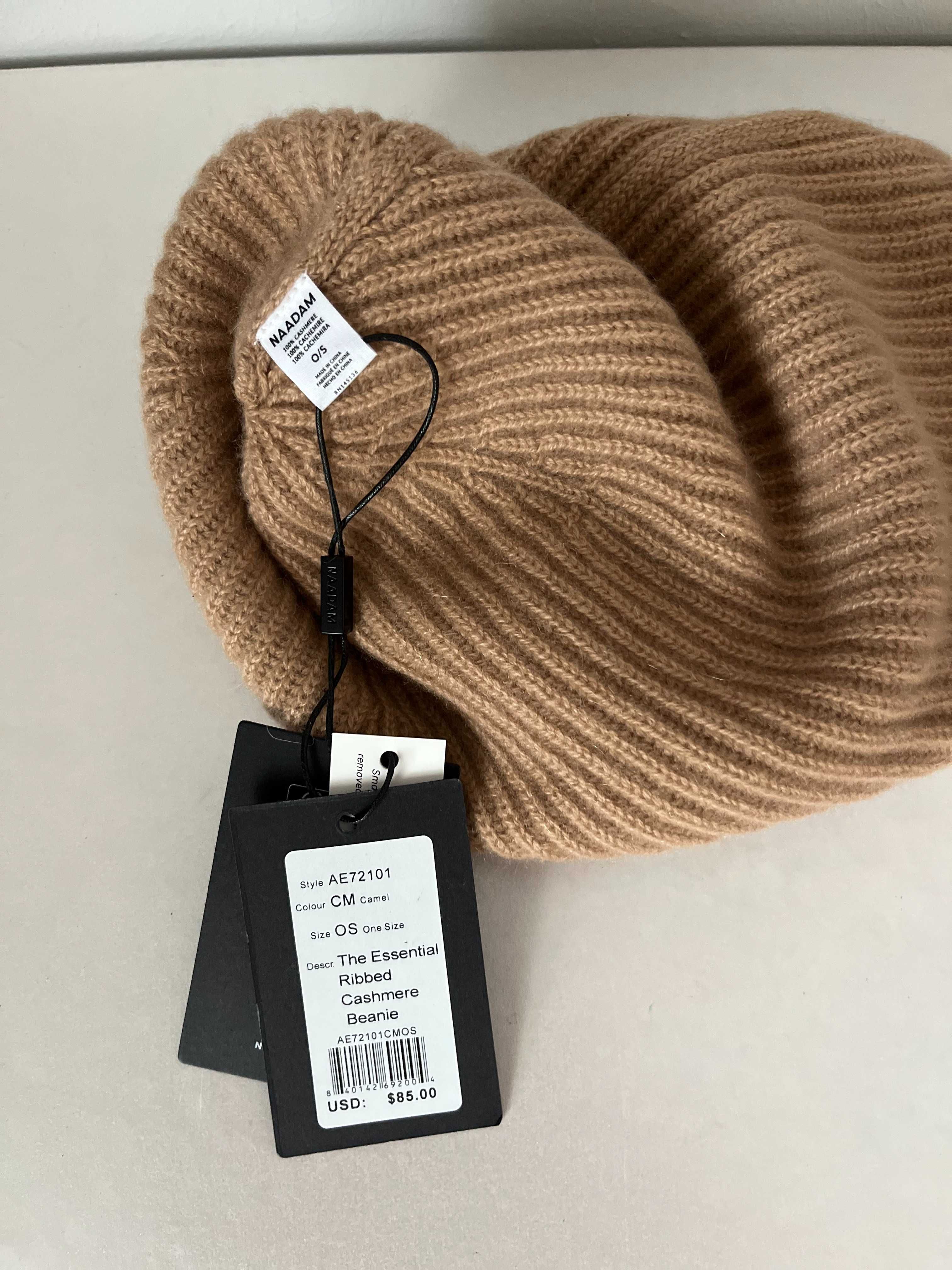 Kaszmirowa czapka Naadam typu beanie