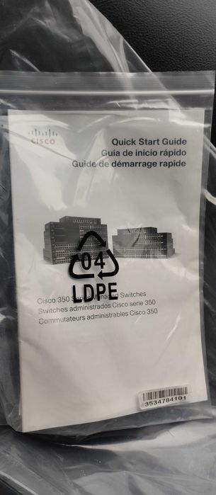 Cisco SF350-24P-K9-EU 24-портовий керований комутатор 10/100 POE,