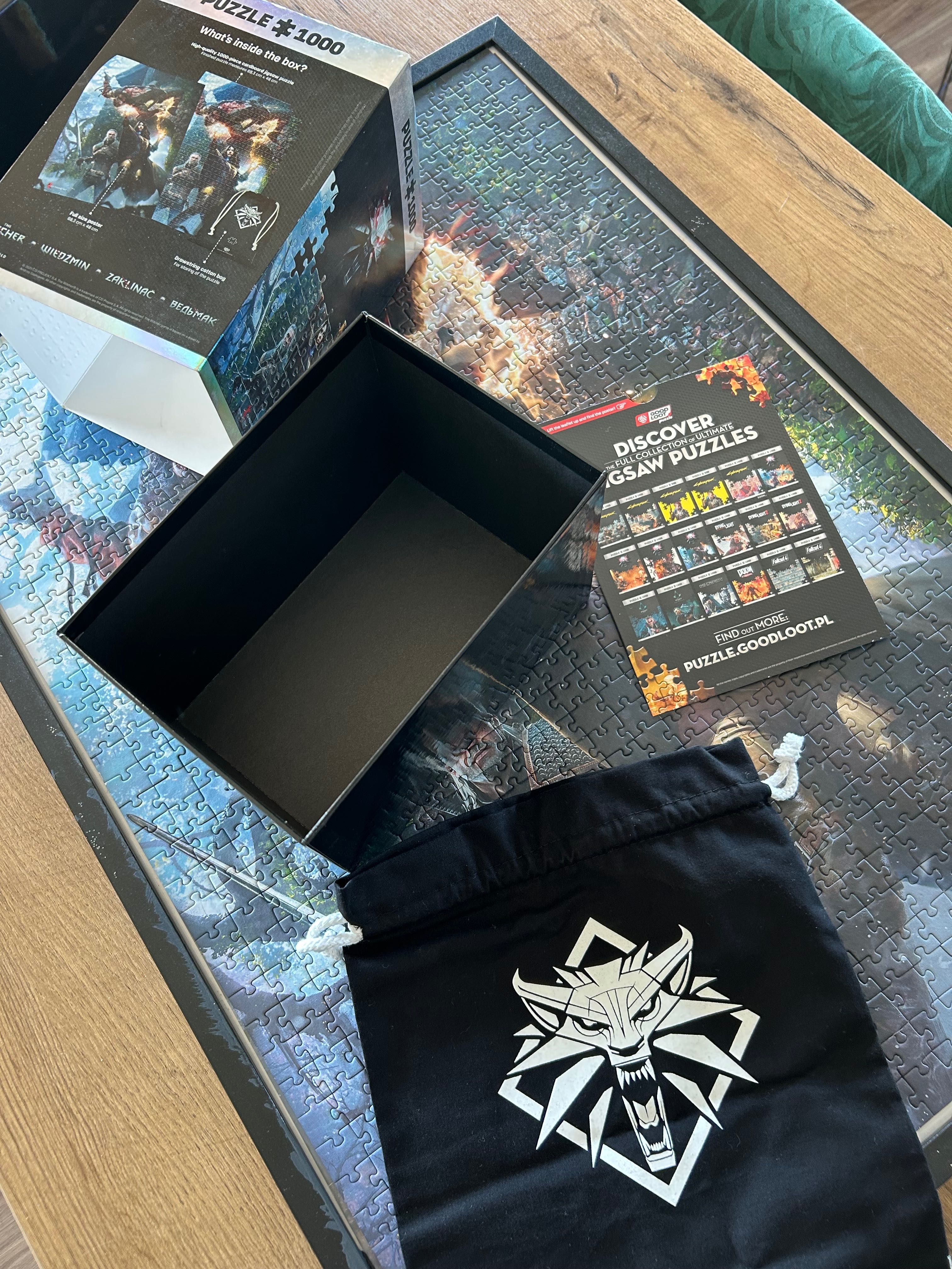 Puzzle Witcher Wiedźmin i Yennefer