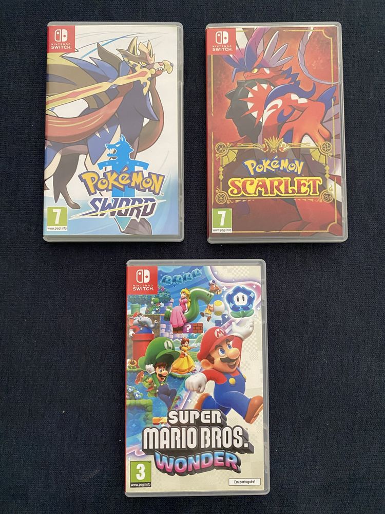 Jogos Nintendo Switch Pokemon Mario