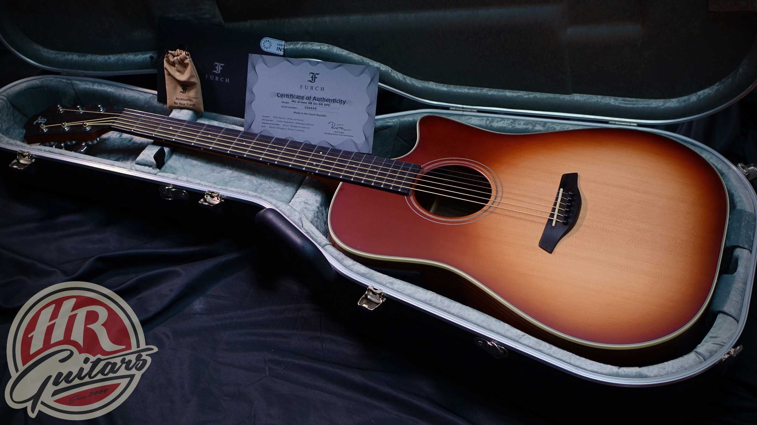 FURCH MC GREEN SB DC-SR SPE LR BAGGS Sunburst, elektroakustyk