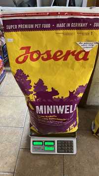 Корм для собак Josera Miniwell (Йозера Минивель) для мини пород, 15 кг