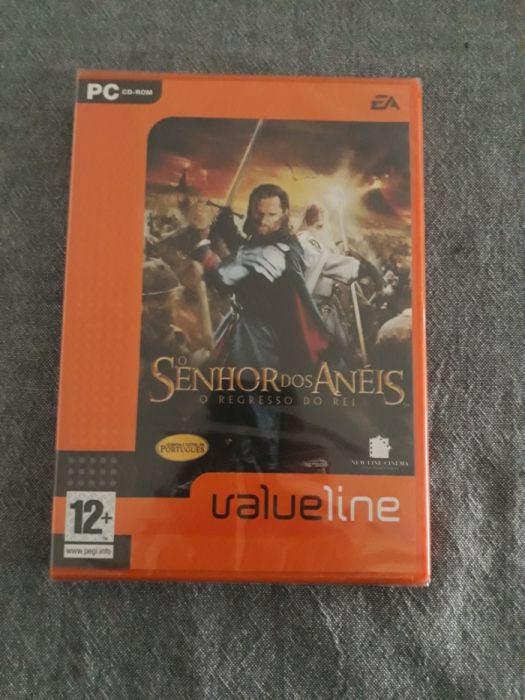 Jogo "O Senhor dos Anéis" para computador