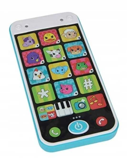 Telefon dla dzieci Simba 32 cm x 7 cm odcienie niebieskiego