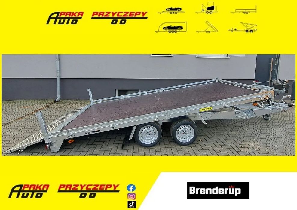 Brenderup Platforma-laweta 64203500 408x204 CM, DMC 3500