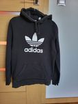 Bluza addidas czarna unisex z kapturem