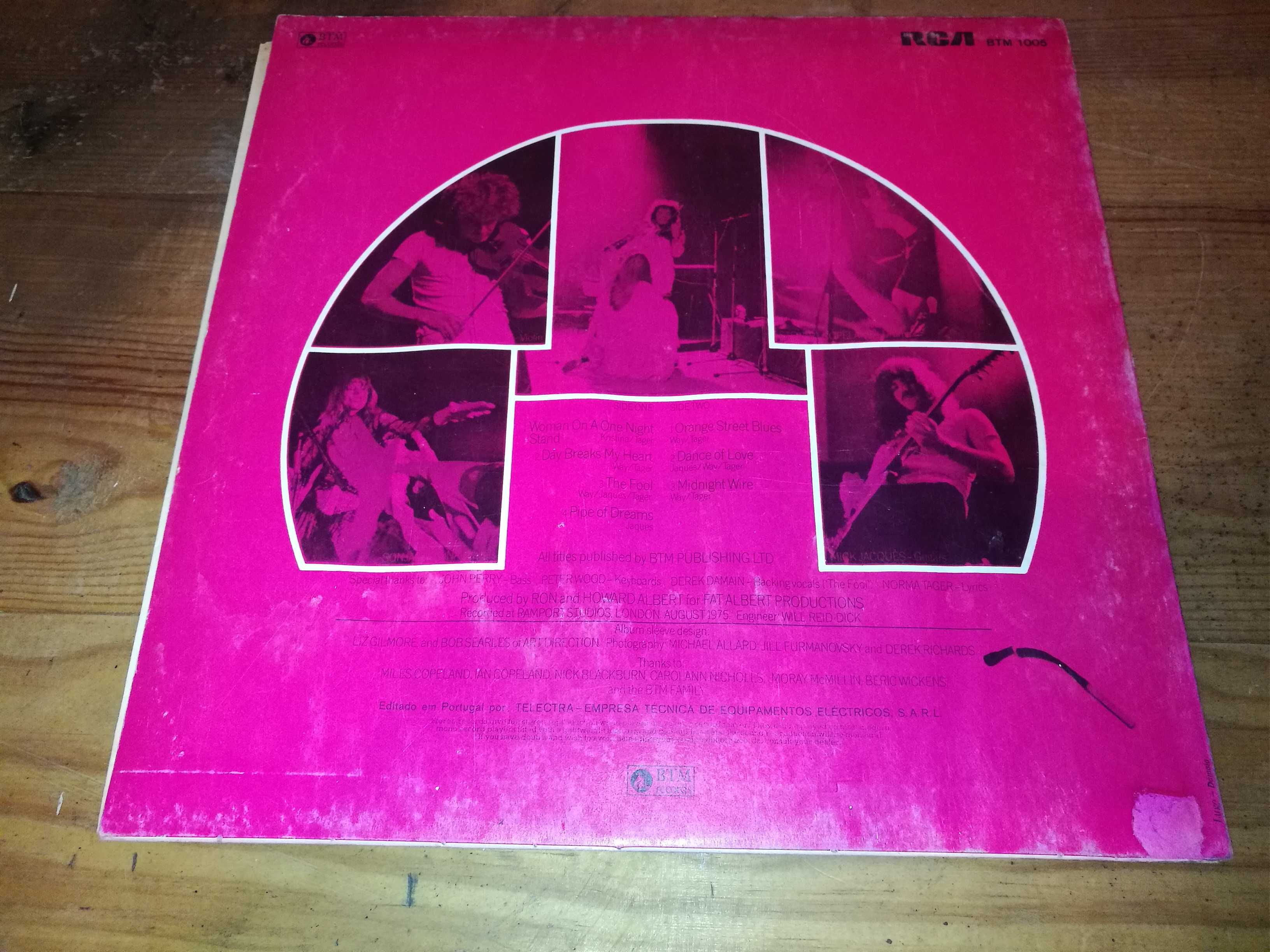 CURVED AIR (Prog Rock)-Midnight Wire (ED Port–1975) LP