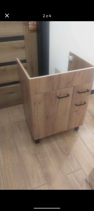 Szafka łazienkowa z lustrem i umywalką Nowa nie używana