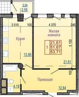 Продам 1-комнатную квартиру в ЖК Павловский квартал (21085)