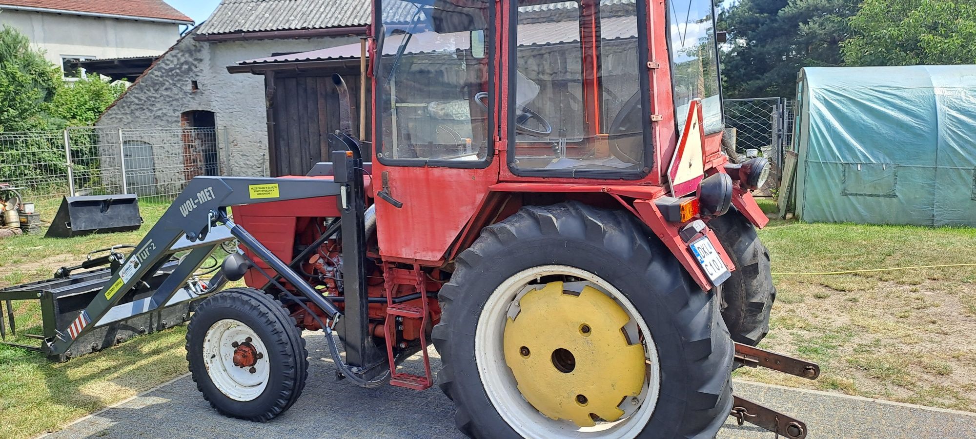 Władymirec T25A z turem 3-sekcyjnym