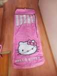 Śpiwór z materacem. Camping Namiot dla dzieckaHello kitty
