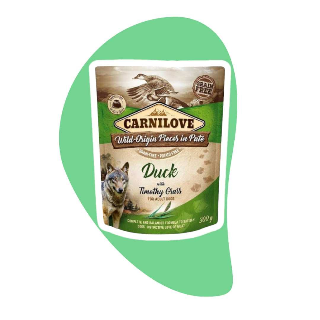 Carnilove Mix smaków 6x300g Saszetki bezzbożowe dla psa
