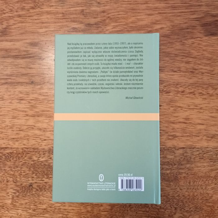 Michał Głowiński  Czarne sezony