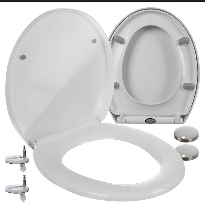 Deska sedesowa sofetiy wolnoopadająca, twarda, z szybkim montażem