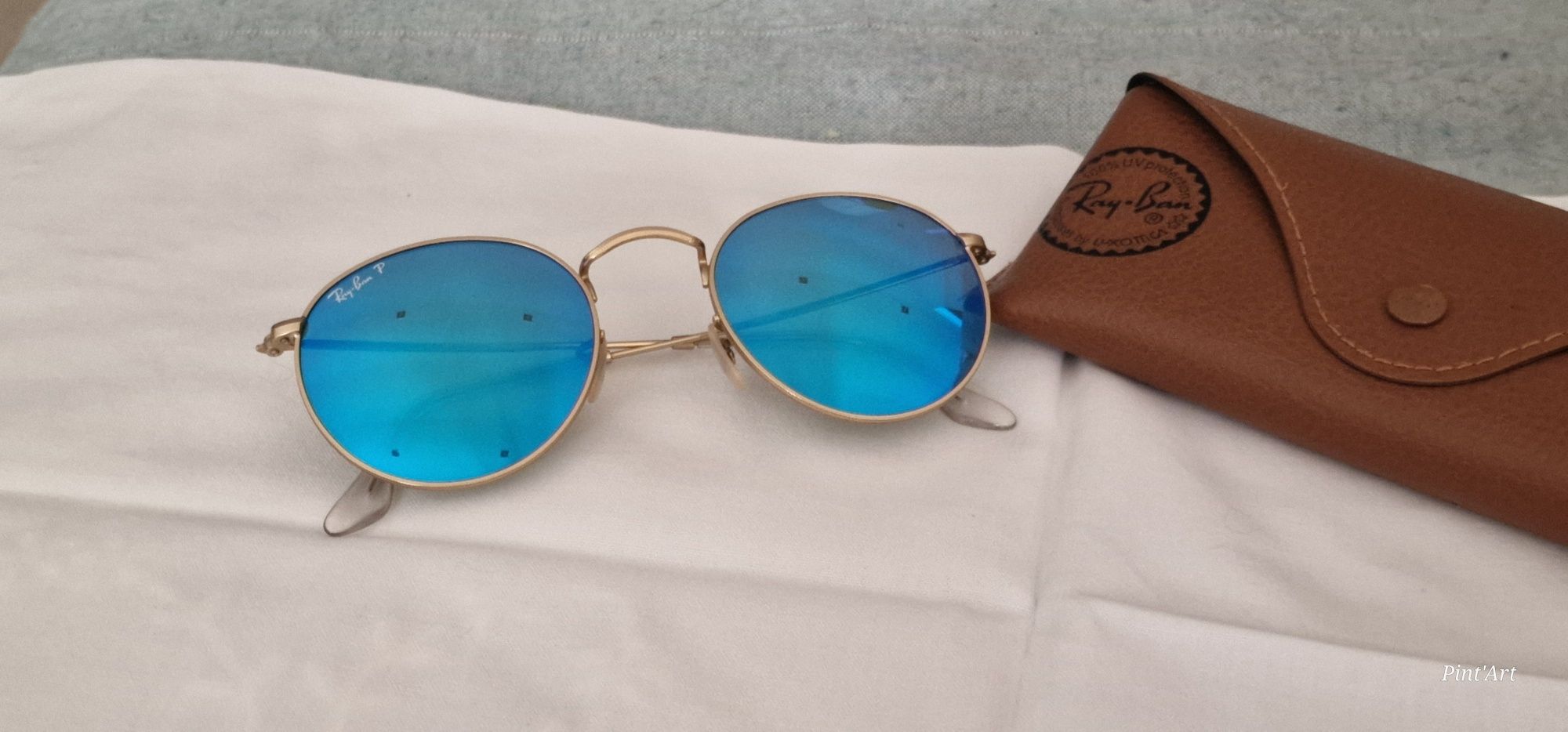 Oculos Ray Ban  polarizados espelhados