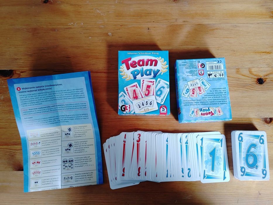 Gra Team Play - pierwsze polskie wydanie - częściowo w folii