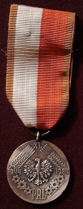 Medal ,,Walka, Praca, Socjalizm"- PRL
