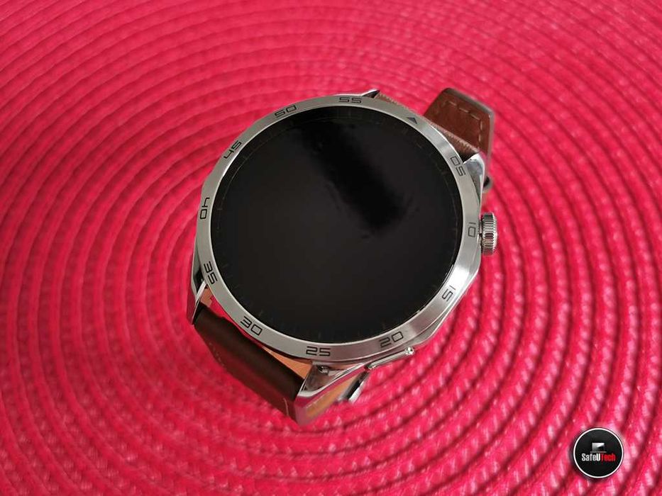 JAK NOWY Huawei Watch GT4 Classic 46mm srebrny skóra KPL GW. 08.2027