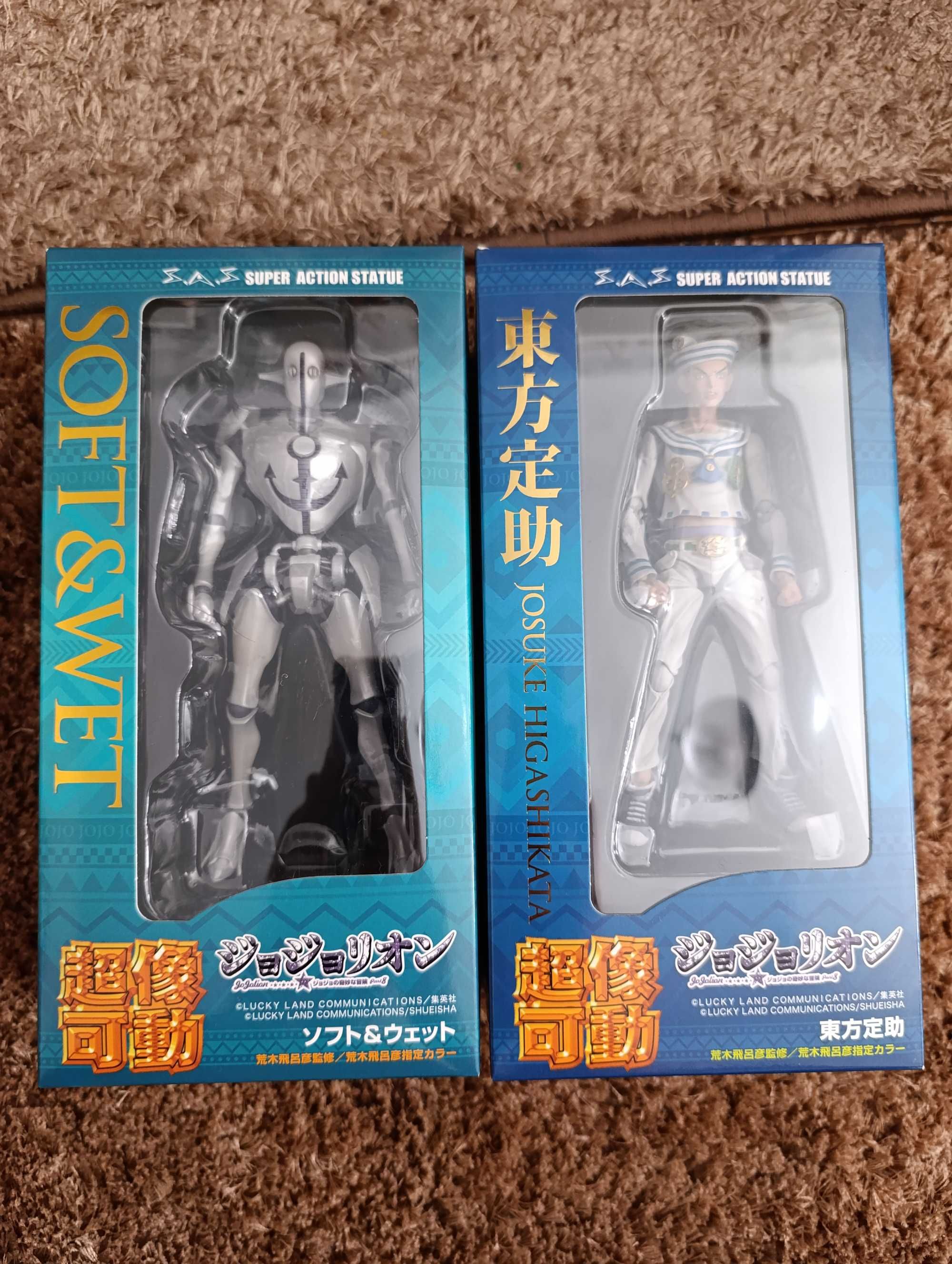 Figuras Jojo´s Bizarre Adventure Josuke Higashikata e Soft and Wet