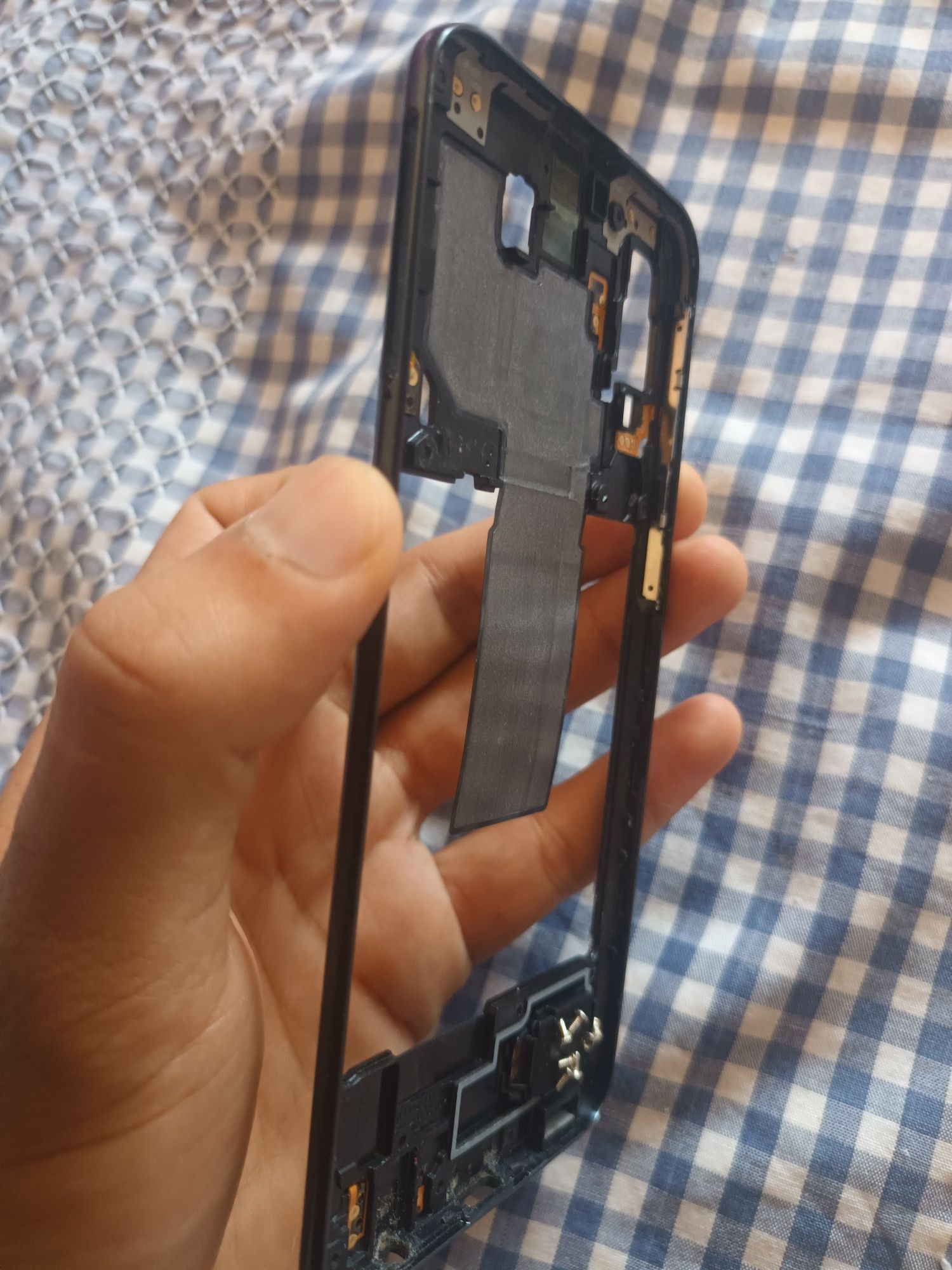 Samsung Galaxy A40 A405 Chassi Carcaça Traseira Frame Preta A405FD A40