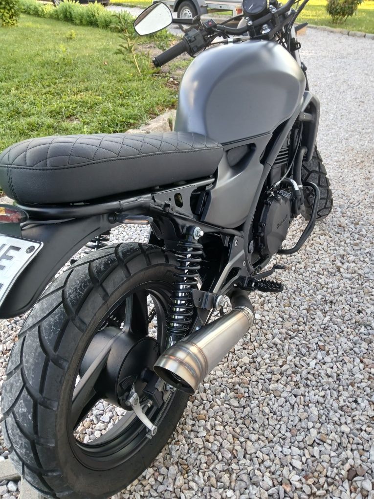 Scrambler Kawasaki 500 cafe racer ER5 zarejestrowany Jedyny Taki