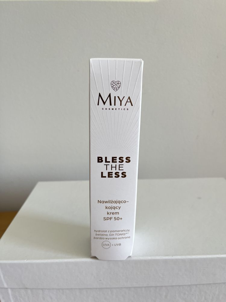 MIYA less the less nawilżająco kojący krem spf 50+ uva ich