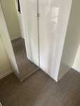Szafa IKEA PAX 236 cm biała, lakierowany front + lustro, narożna