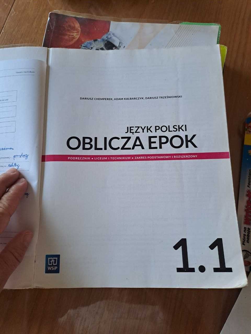 język polski Oblicza epok 1.1, klasa I