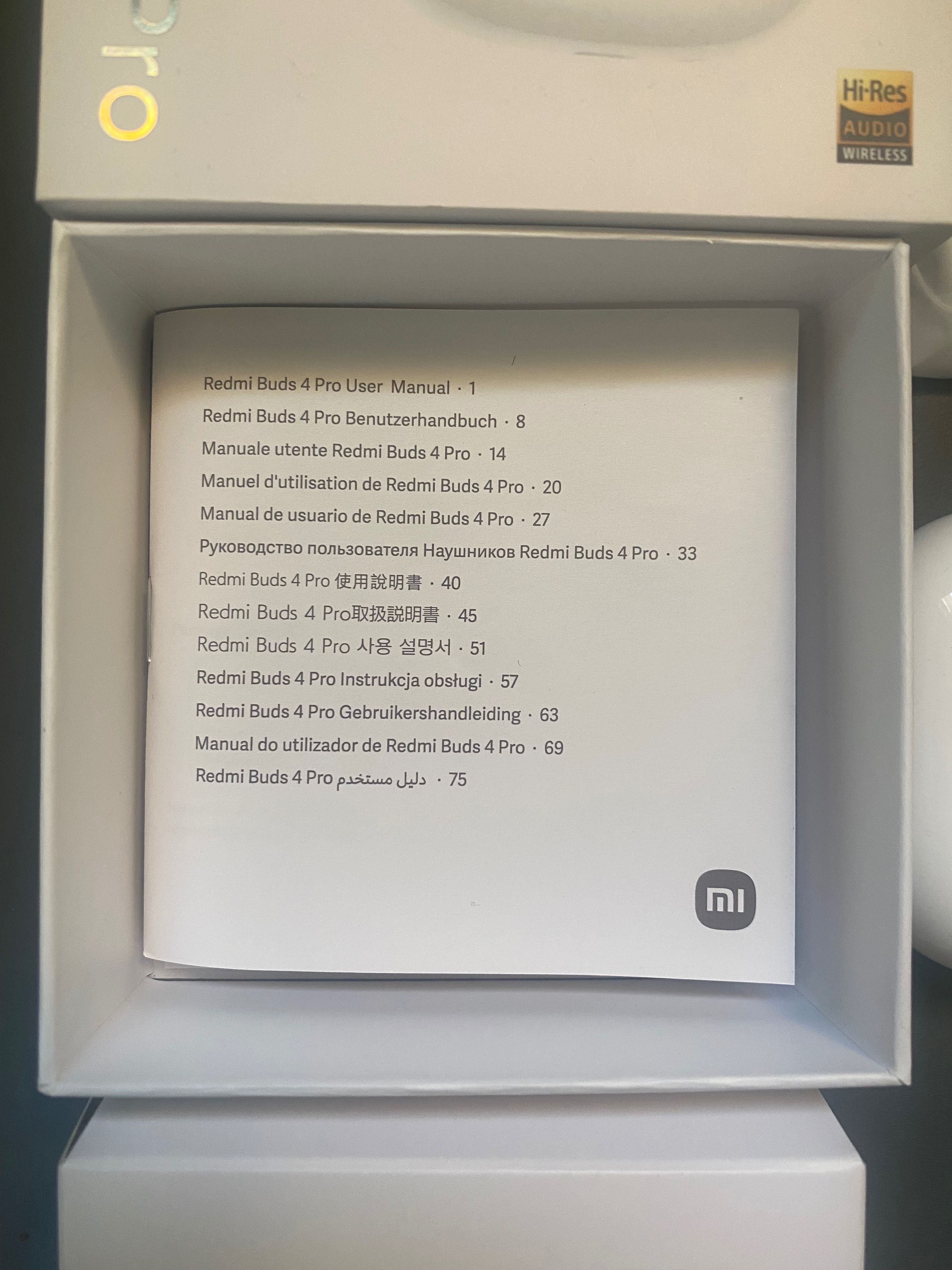 Słuchawki bezprzewodowe Redmi Buds 4 PRO
